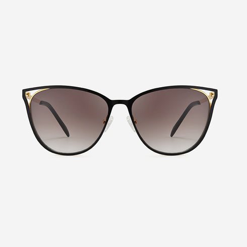 Angular Cat Eye Metal Women's Sunglasses Valencia